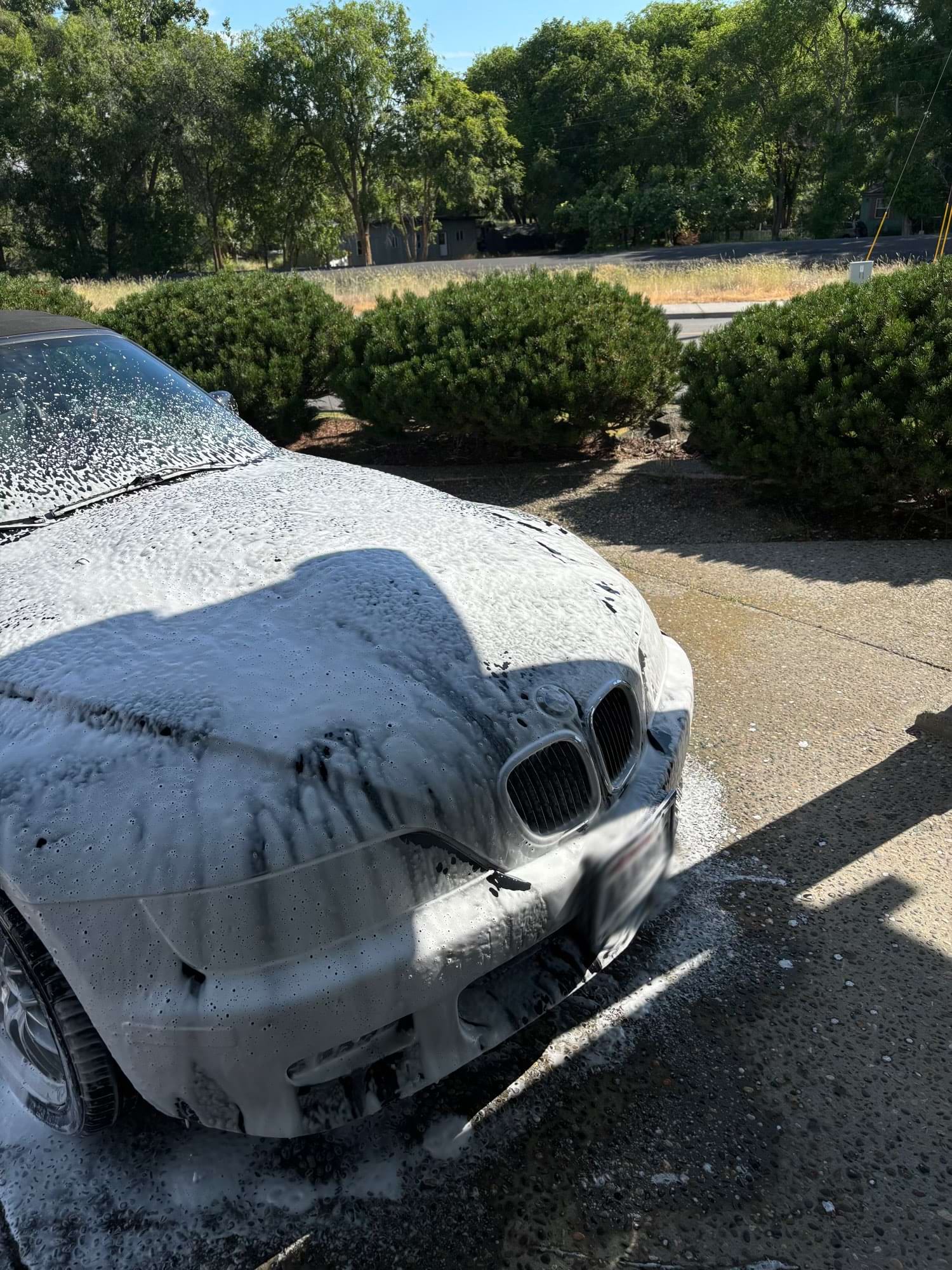 Car before wash